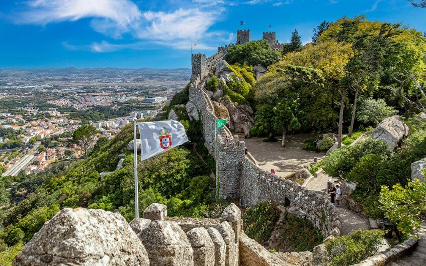 The Moorish Castle, Spain